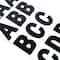 Black Alphabet Stickers by Recollections&#x2122;